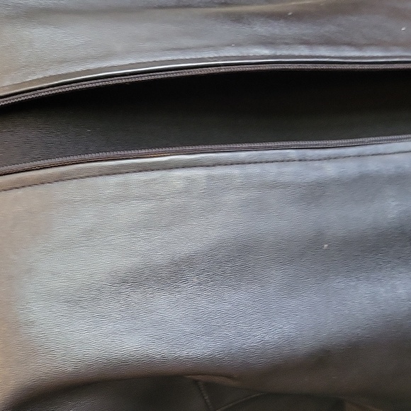 Hillard & Hanson 100% Lambskin Full Zip Fully Lined Leather Jacket w/ Pockets, M - Picture 11 of 14